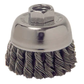 WIRE CUP BRUSH 2-3/4" SINGLE ROW .014 WIRE