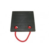 JACK PLATE NON SKID SURFACE 12" X 12" X 1"