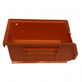 W/W BIN BX ORANGE 4" W X 7" L X 2-3/4" D