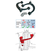 CONTROL ARM UPPER TOYOTA (PAIR)