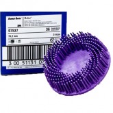 BISTLE DISC PURPLE ROLOC 3" 36 GR