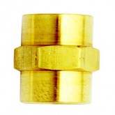 COUPLING FEMALE HEX 1/4" MPT X 1/4" MPT