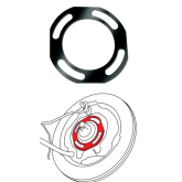 SHIM CAMB/TOE SIENNA FULL CONTACT 1/2 DEG