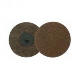 BUFFING DISC 2" ROLOC BROWN COARSE PAD