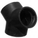 Y CONNECTOR RUBBER FOR DUAL EXHAUST 2-1/2" HOSE