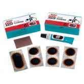 REPAIR KIT BICYCLE TIRE 6 TUBE PATCHES