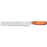 RUBBER KNIFE CURVED SQUARE POINT 10 X 1-1/4"