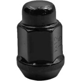 LUG NUT 12MM X 1.5"BLACK BLUGE ACORN 3/4" 2 PC